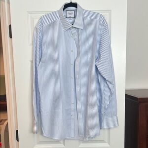 Charles Tyrwhitt Non-Iron Twill Stripe Shirt